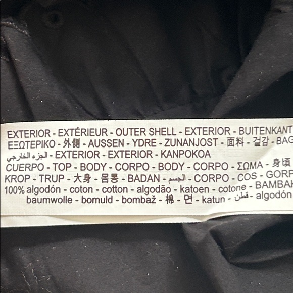 NWT Zara Floral Embroidered Black High Neck Top - Picture 6 of 6